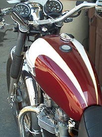 Triumph motorcycle